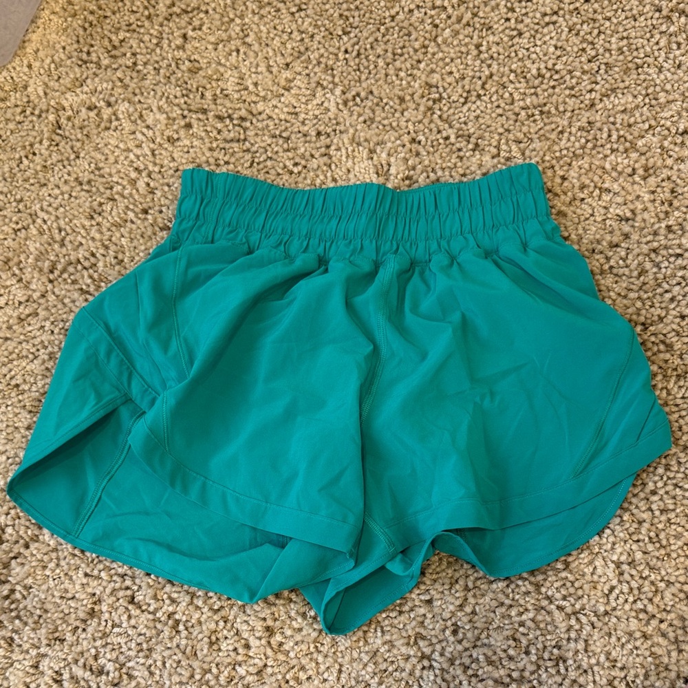 lululemon athletica green Women's Athletic Shorts